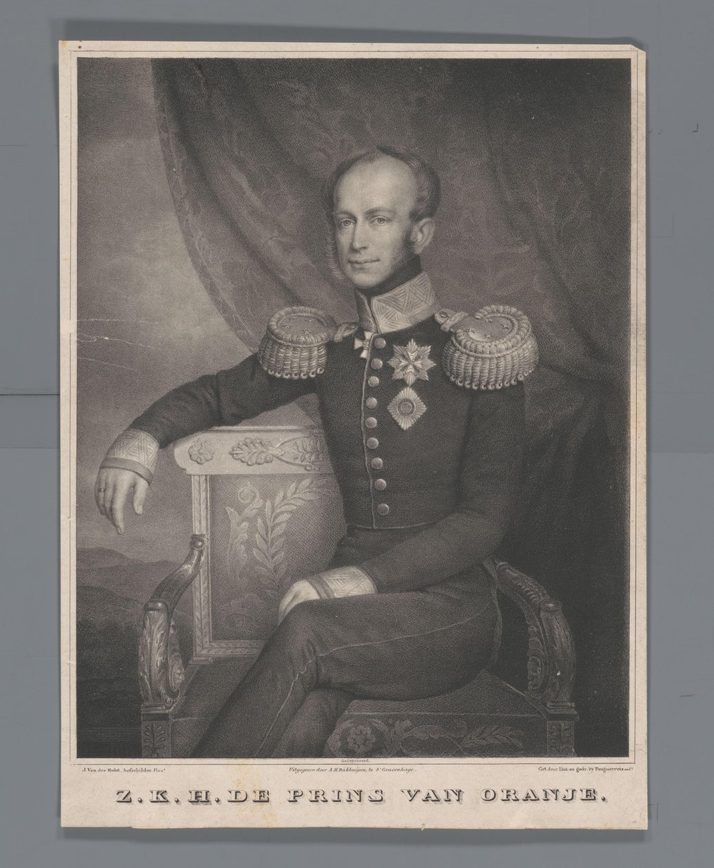 HRH O Príncipe de Orange (título no objeto) de Carel Christiaan Antony Last