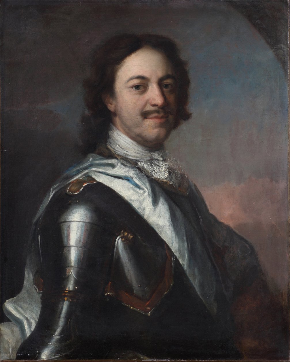 Retrato da vida do imperador Pedro I, o Grande 1672-1725 de Carel De Moor