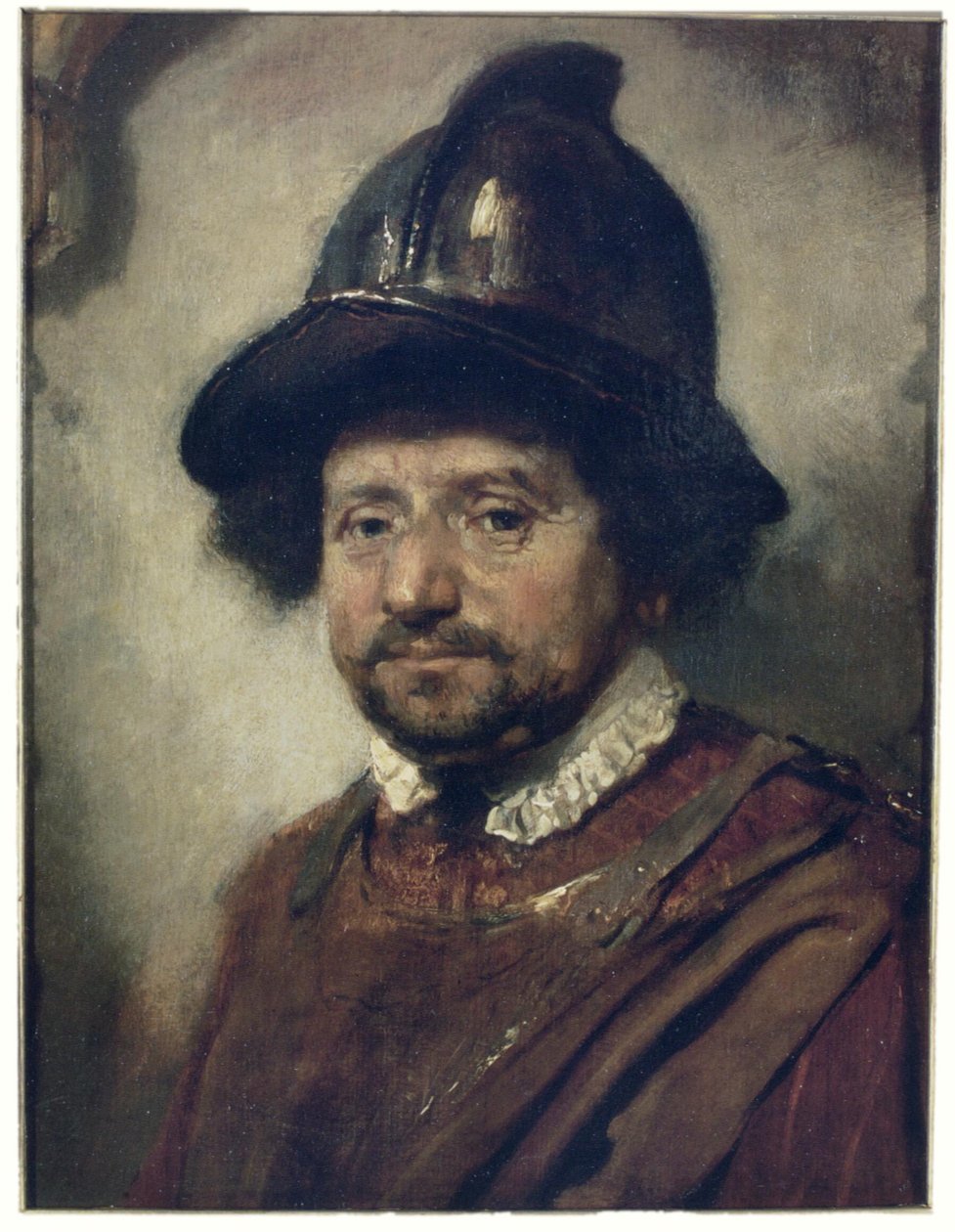 Homem com capacete de Carel Fabritius