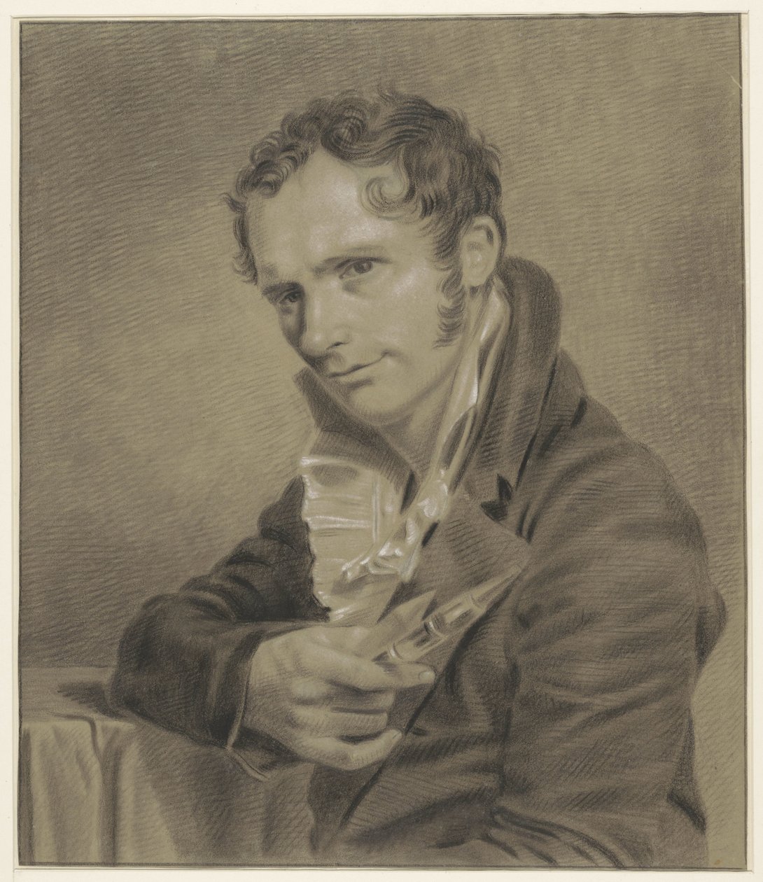 Auto-retrato de Carel Jacob van Baar