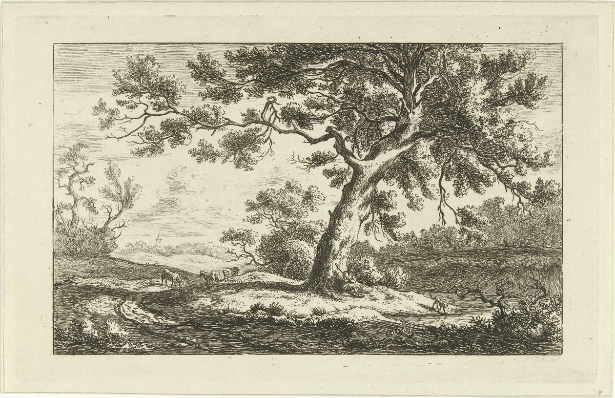 Pastor em repouso
Landscapes (a-f) (título da série) de Carel Lodewijk Hansen