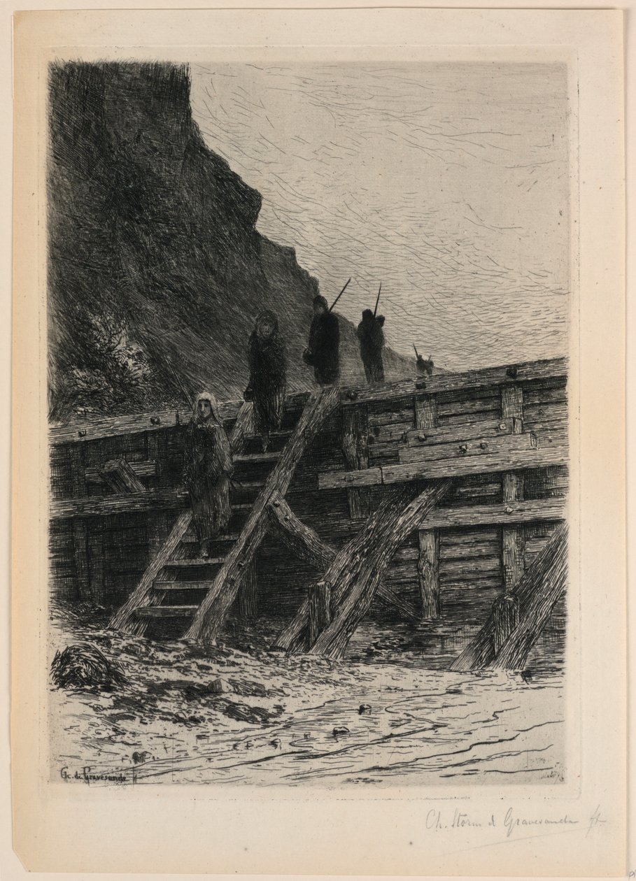 O retorno da pesca de Carel Nicolaas Storm van 