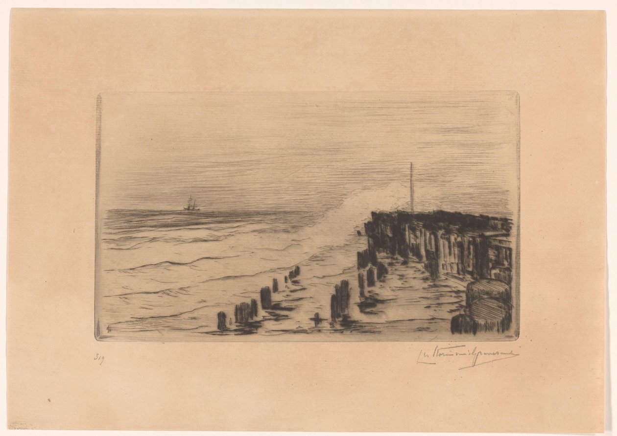Cais de Vlissingen de Carel Nicolaas Storm van 