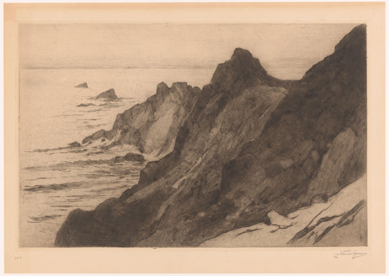 Pointe du Raz de Carel Nicolaas Storm van 