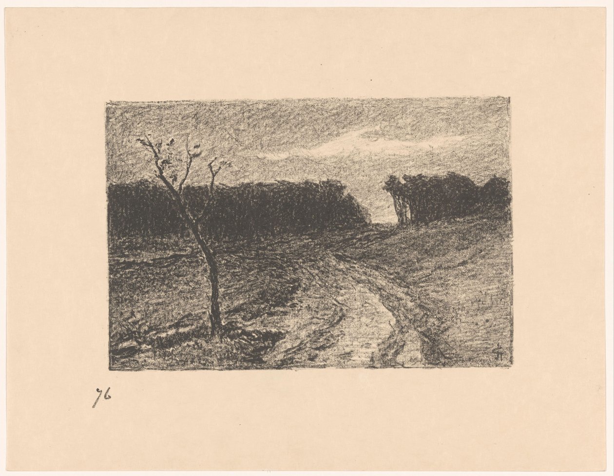 borda da floresta de Carel Nicolaas Storm van 