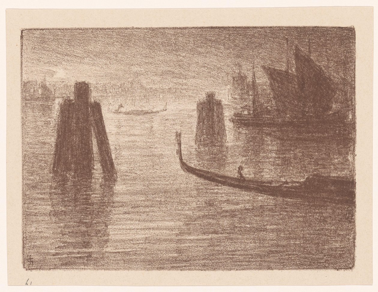 Porto em Veneza de Carel Nicolaas Storm van 