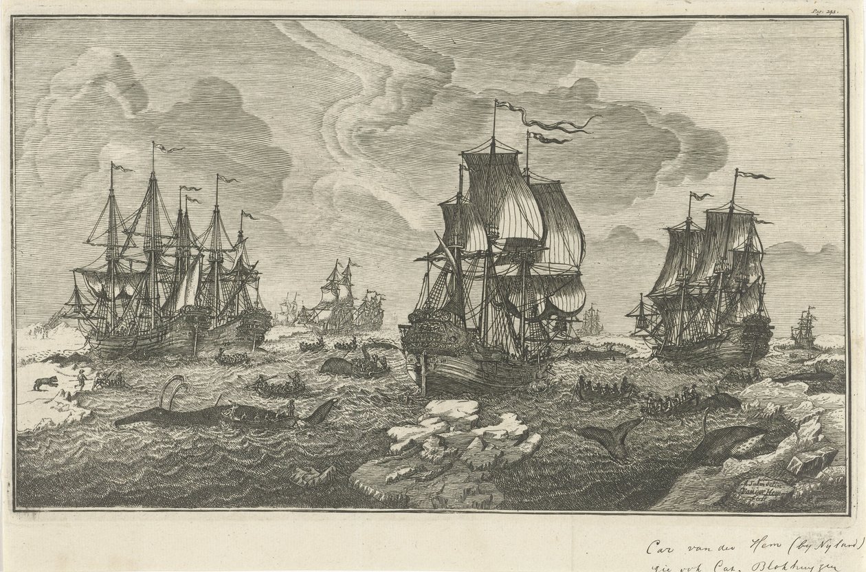 Caçadores de baleias de Carel van der Hem