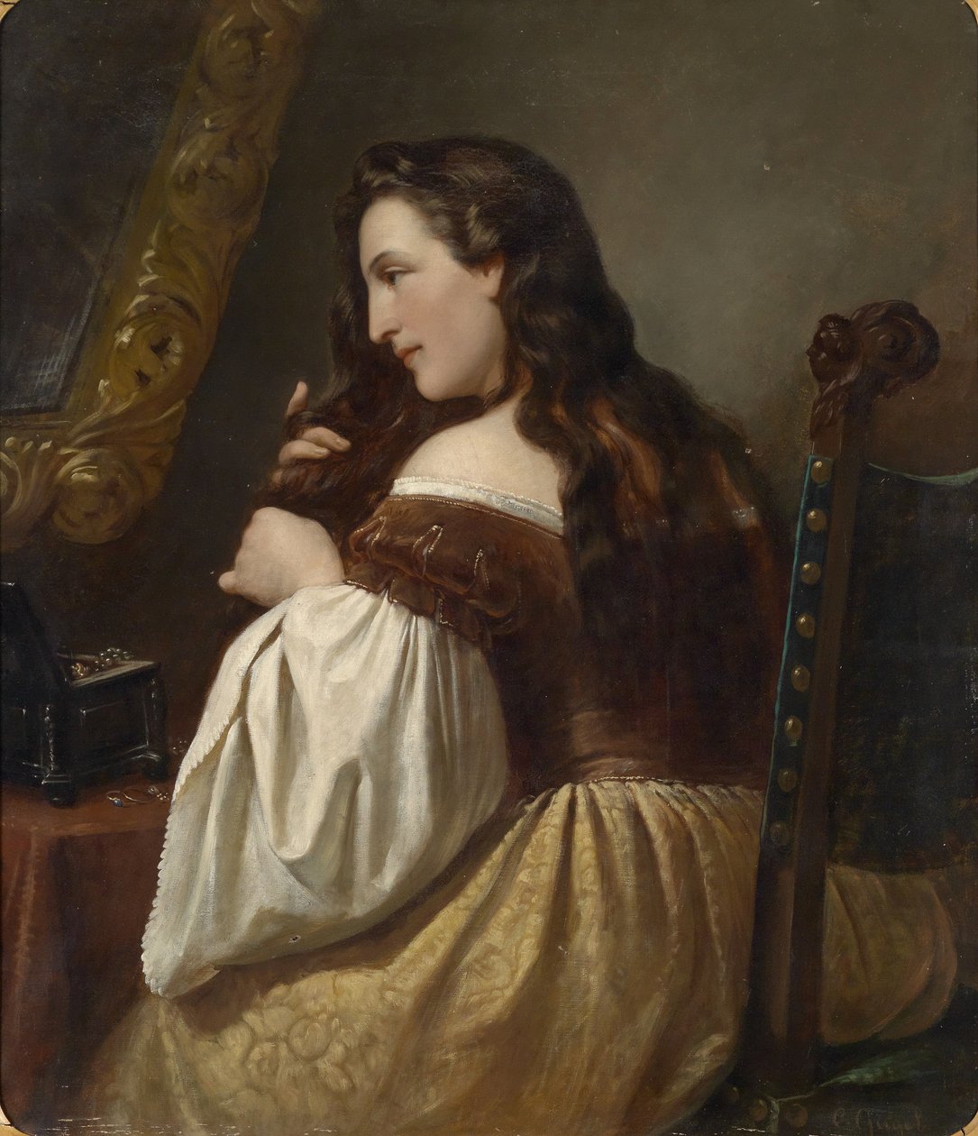No banheiro de Carl Adolf Gugel