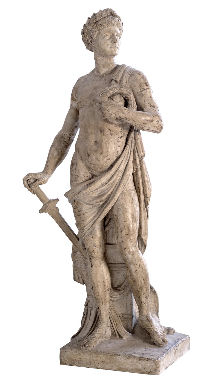 Amor do país. Alegoria simbolizando patriotismo, 1777 (gesso) de Carl Frederik Stanley