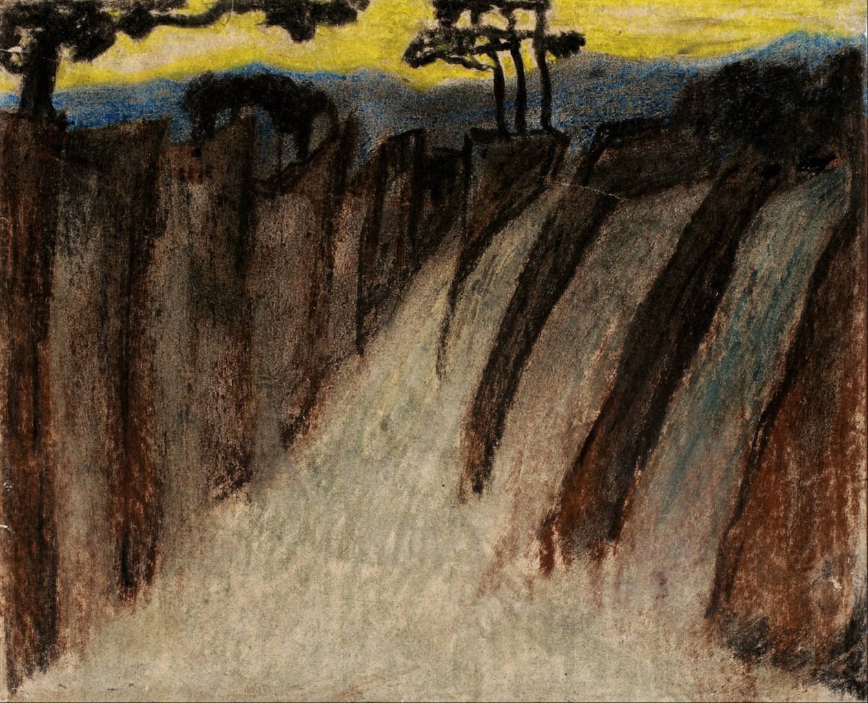 Sem título (paisagem crepuscular) de Carl Fredrik Hill