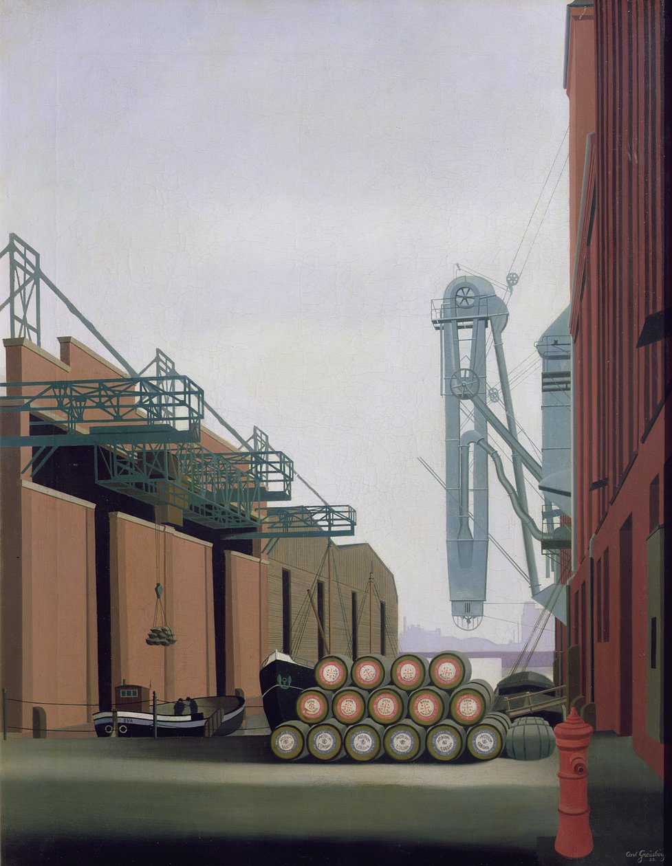 O estágio de pouso, 1933 de Carl Grossberg