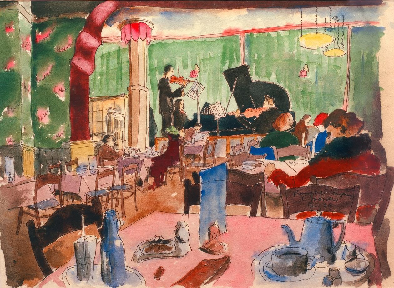 Wurzburg, Königscafe de Carl Grossberg