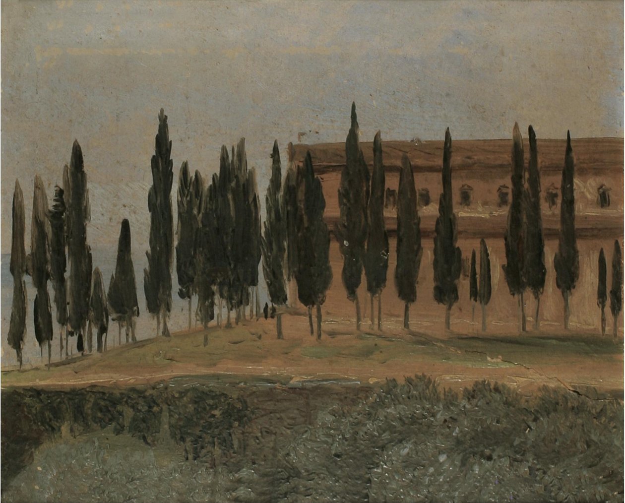 Mosteiro Monte Oliveto perto de Florença de Carl Gustav Carus