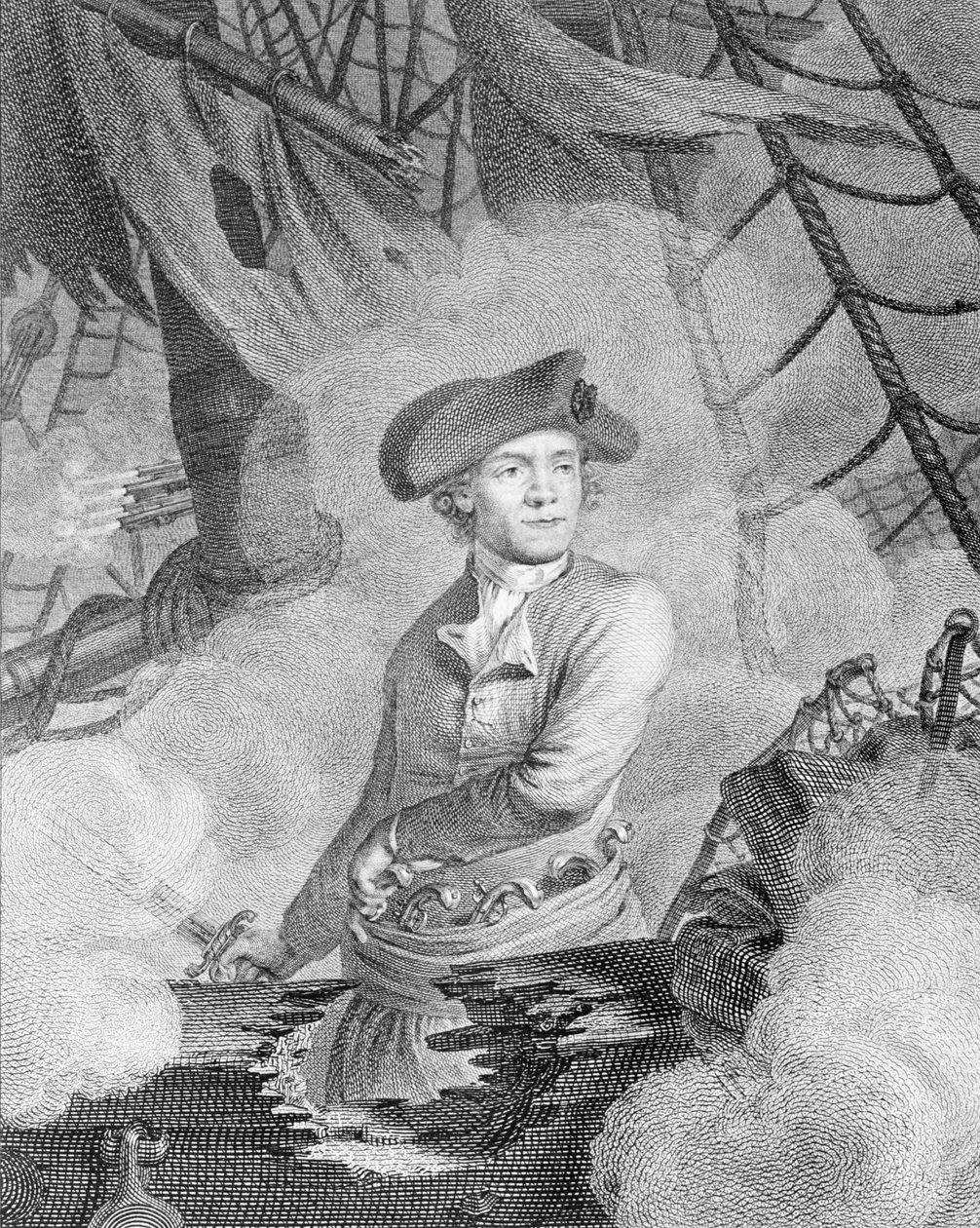 John Paul Jones, Comodoro Servindo os Estados Unidos da América de Carl Guttenberg