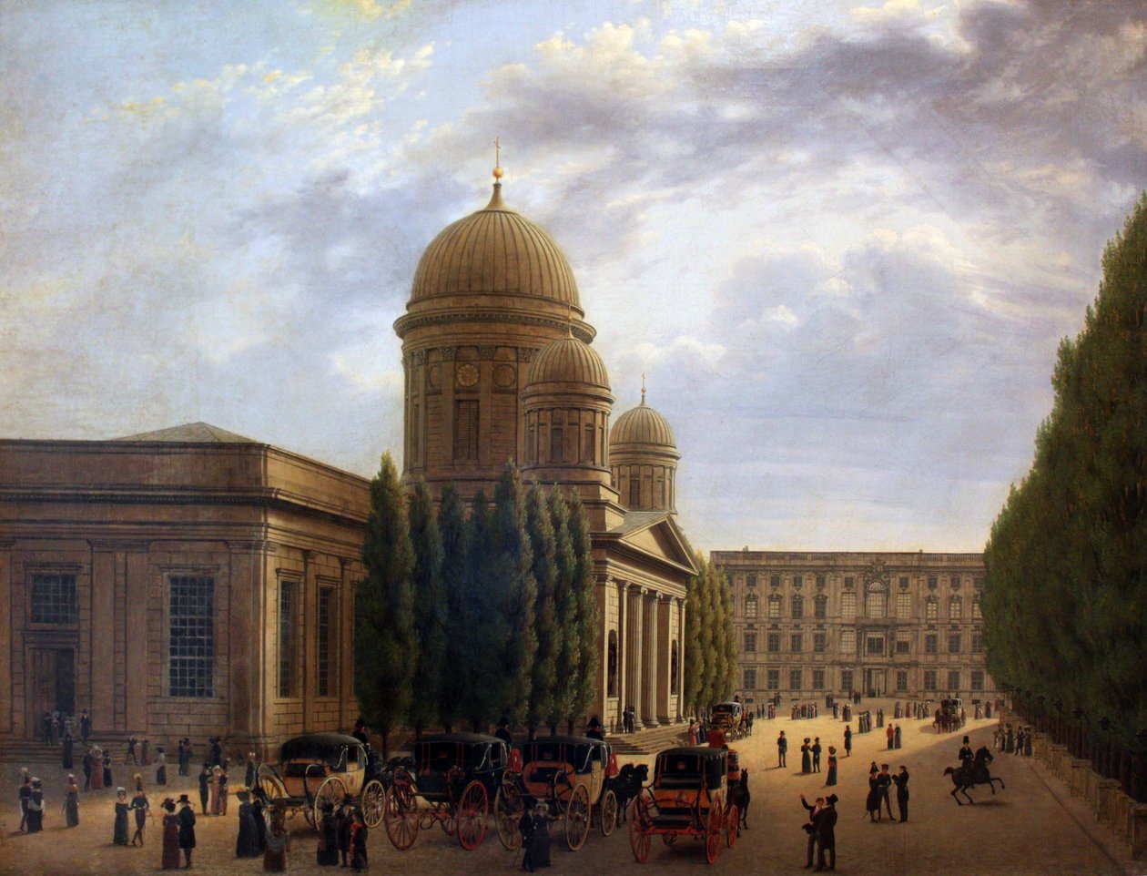 A catedral de berlim de Carl Georg Adolph Hasenpflug