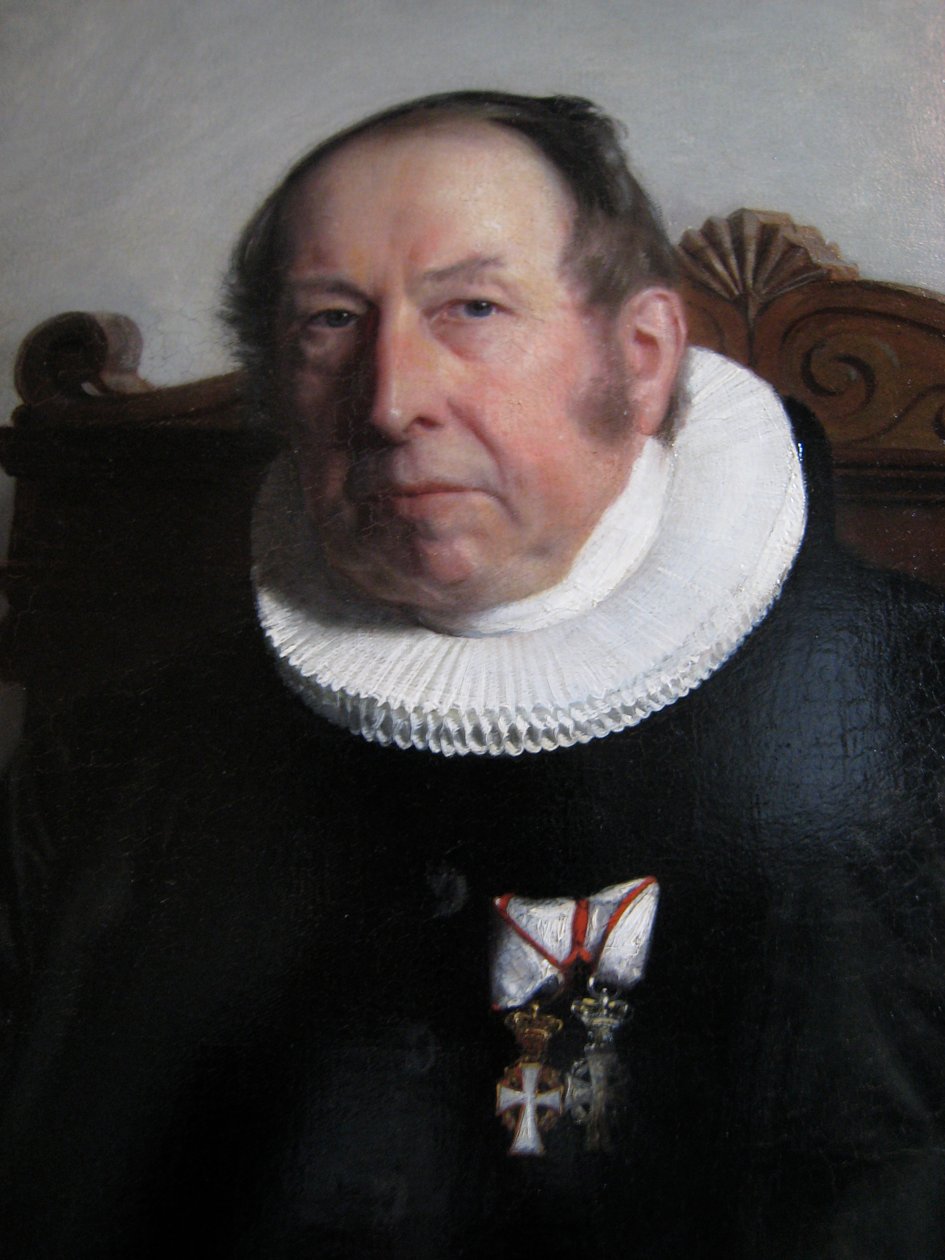 Peter C. Rothe, reitor de Copenhague de Carl Heinrich Bloch