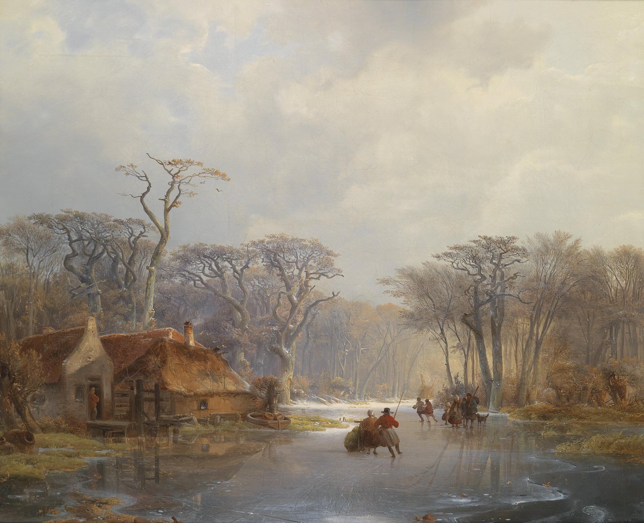 divertimento do inverno de Carl Hilgers