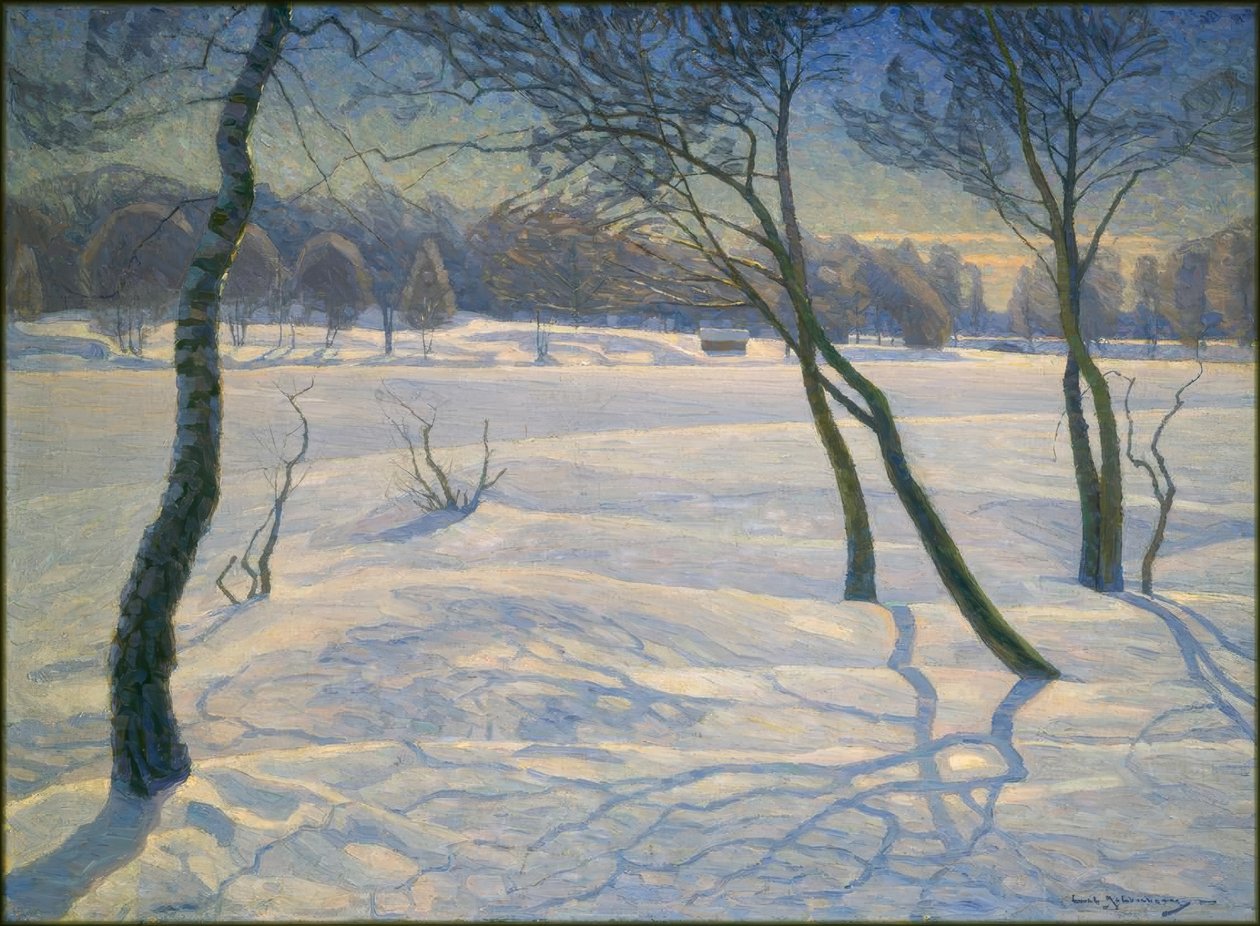 C. Johansson, dia ensolarado de inverno na Suécia de Carl Johansson