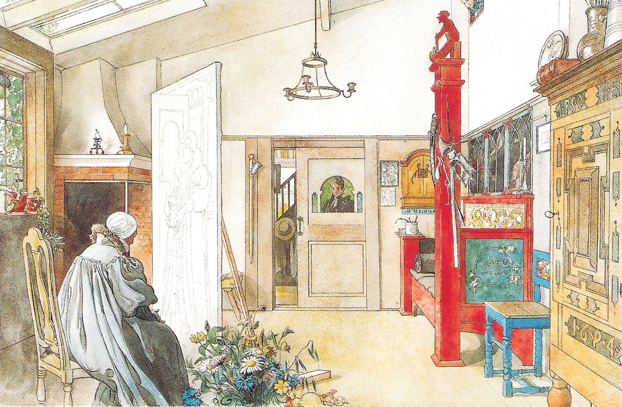 O estúdio, a outra metade de Carl Larsson