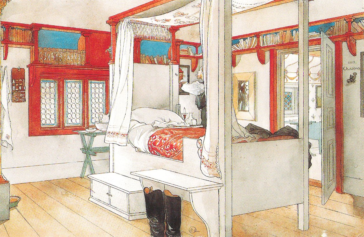 Uma casa de Carl Larsson