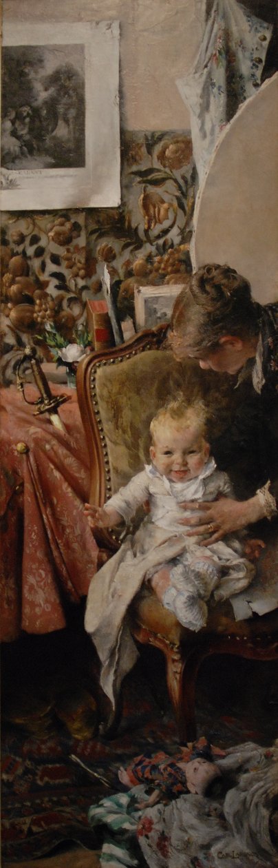 Pequena Suzanne de Carl Larsson