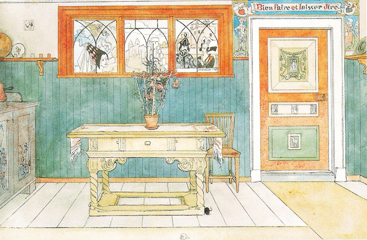 A sala de jantar de Carl Larsson