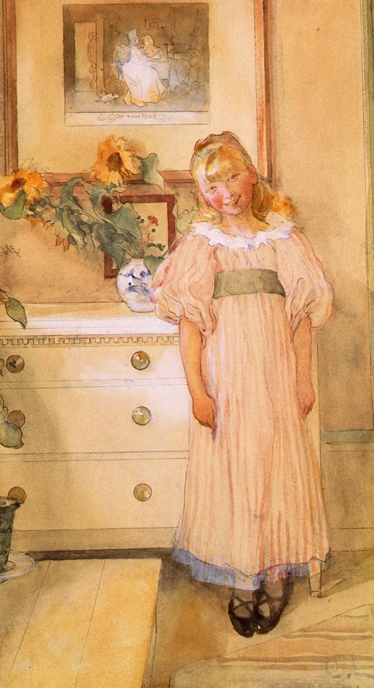 girassóis de Carl Larsson