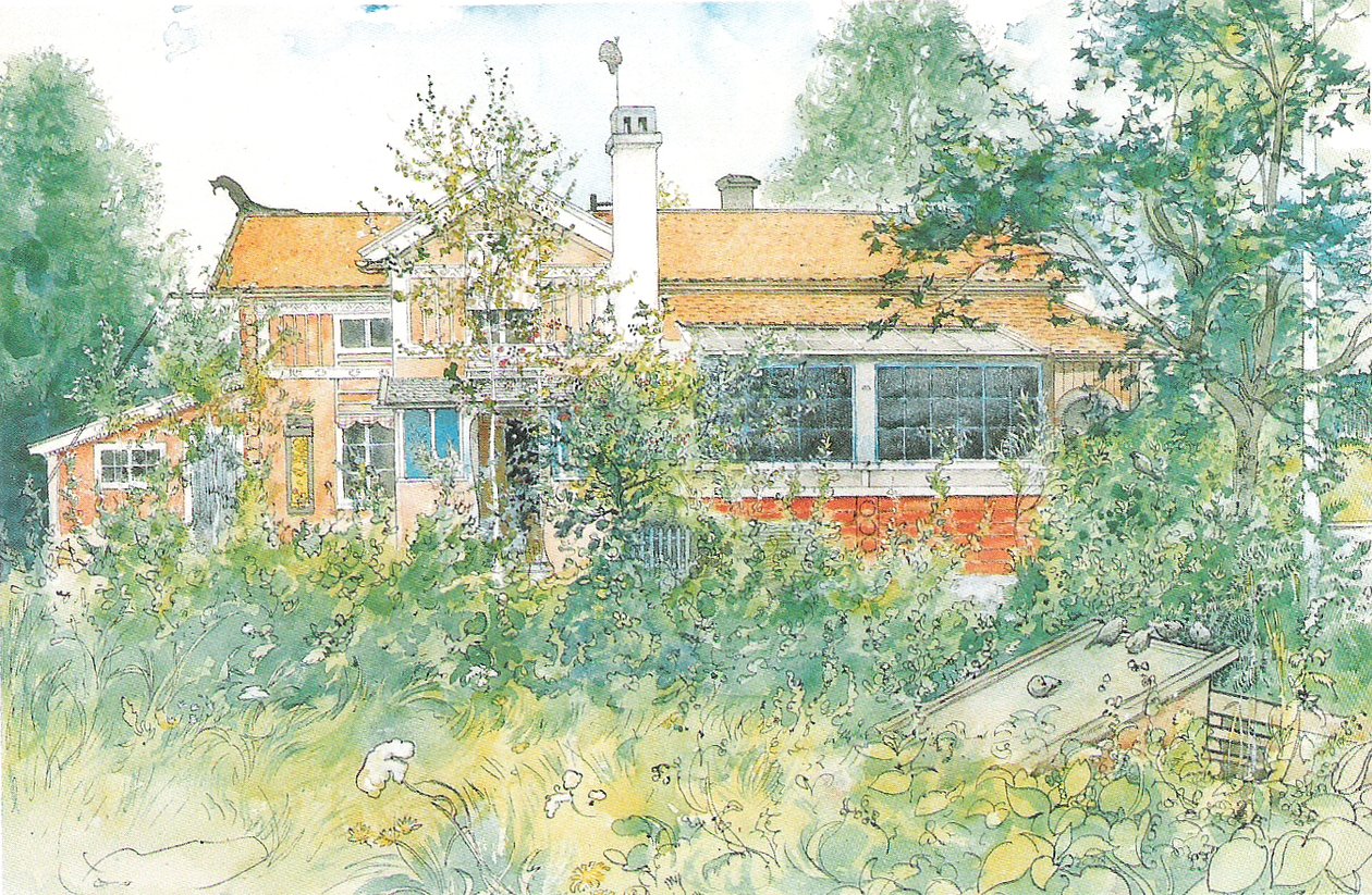 a casa de Carl Larsson