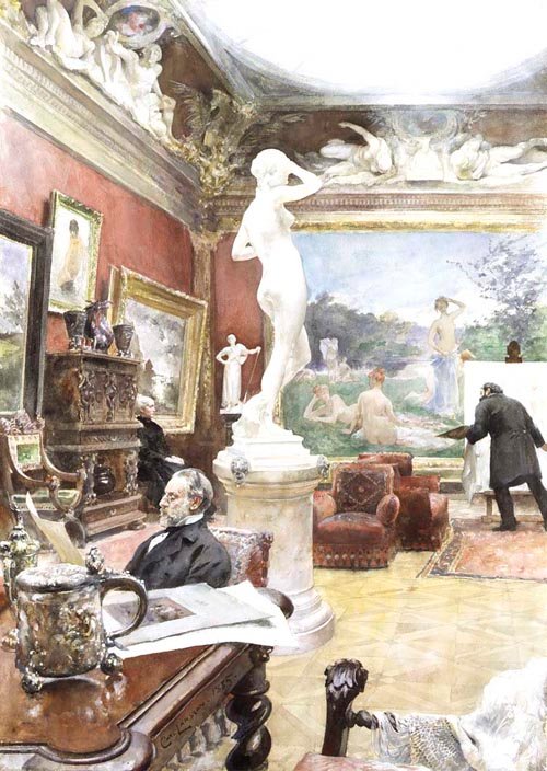 galeria de forstenberg de Carl Larsson