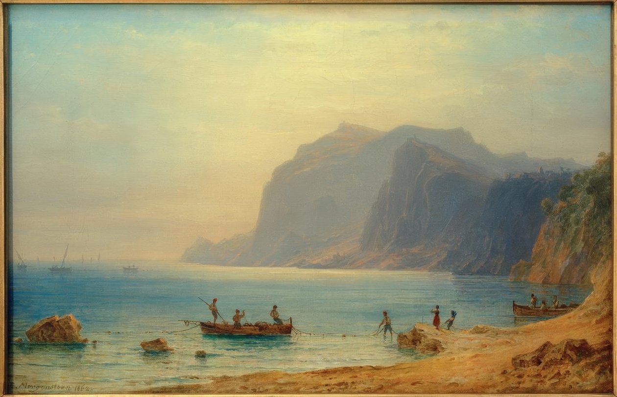 C.Morgenstern, costa de Capri de Carl Morgenstern