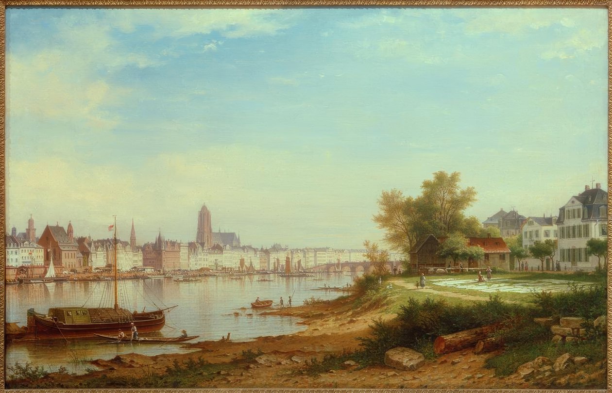 Frankfurt am Main - Pintura de Carl Morgenstern de Carl Morgenstern