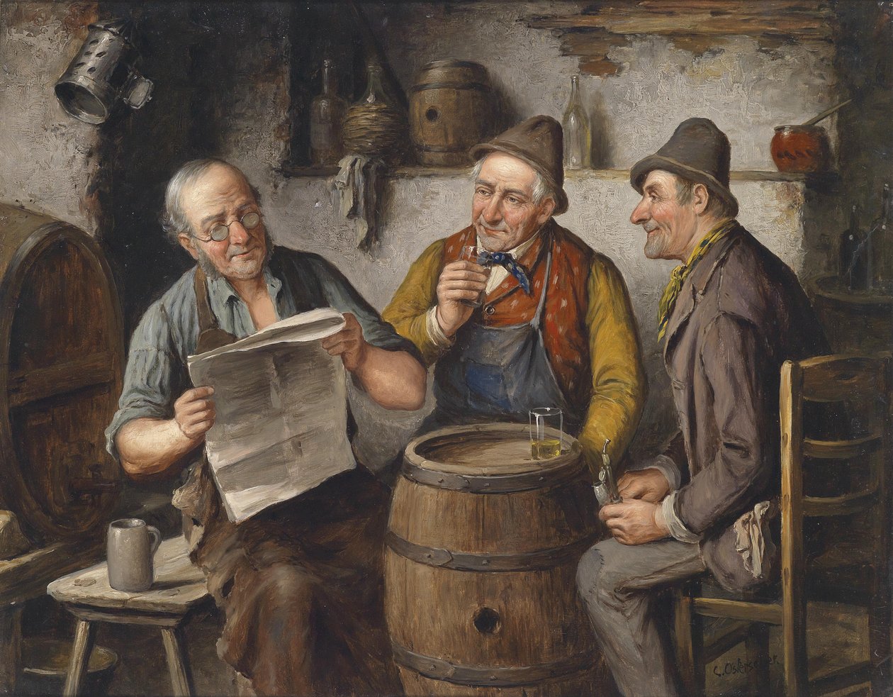 política Tavern de Carl Ostersetzer