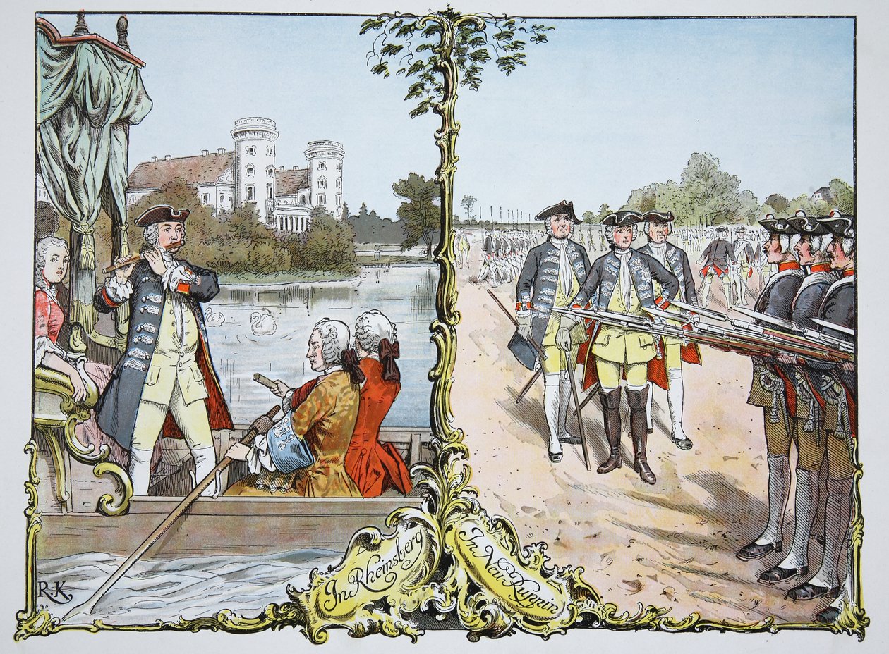 Em Neuruppin e Rheinsberg de Carl Röchling