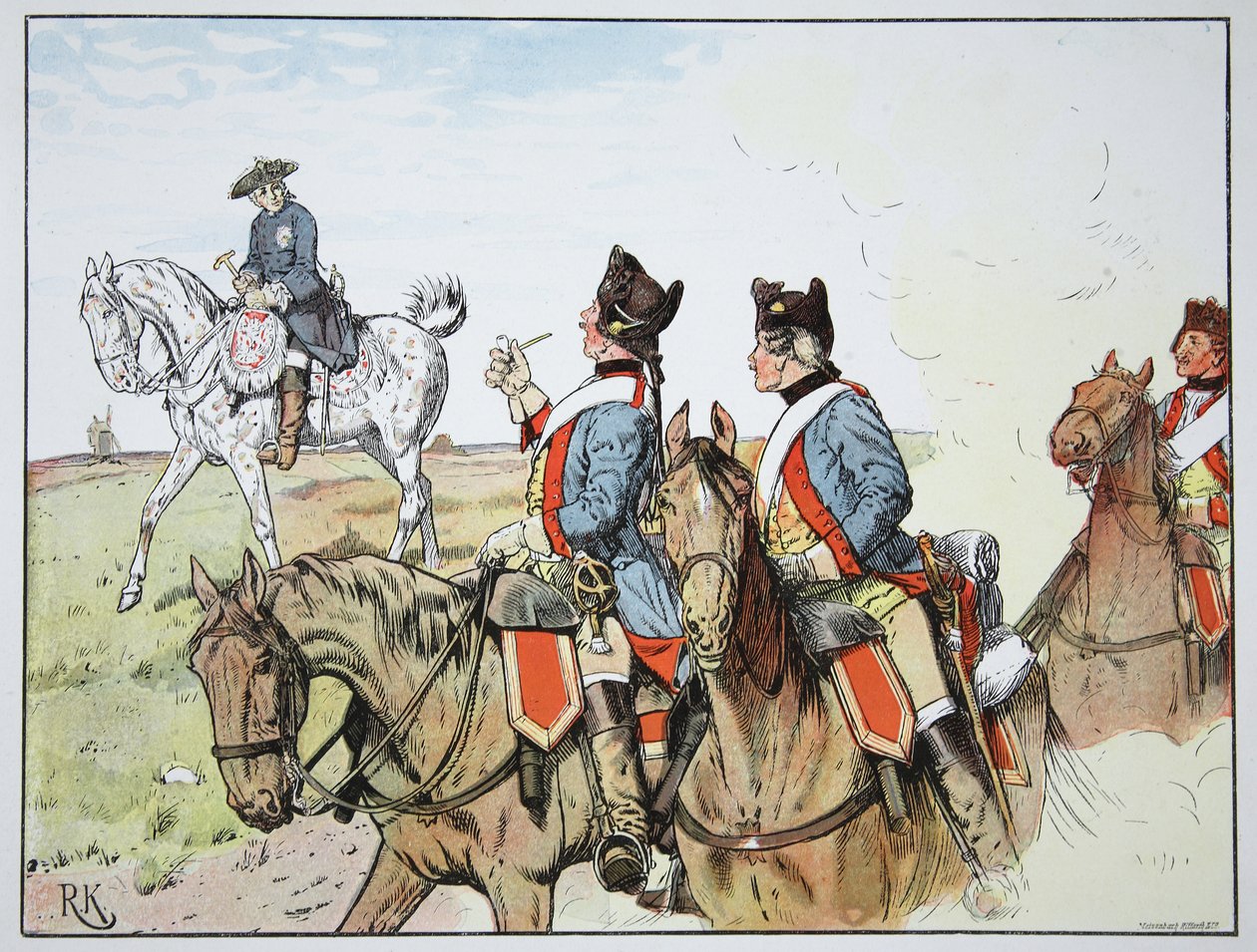 O rei dos seus dragões de Carl Röchling