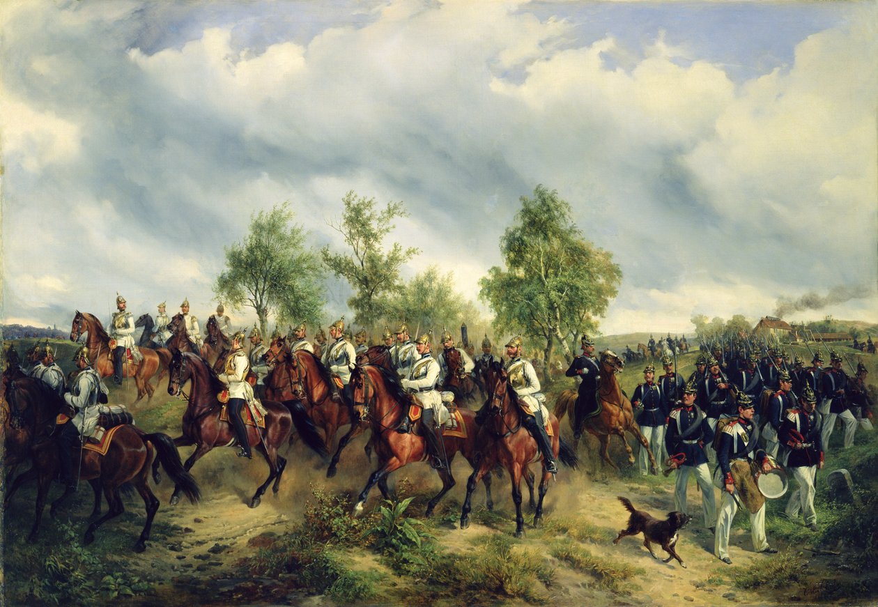 Cavalaria Prussiana na Expedição de Carl Friedrich Schulz