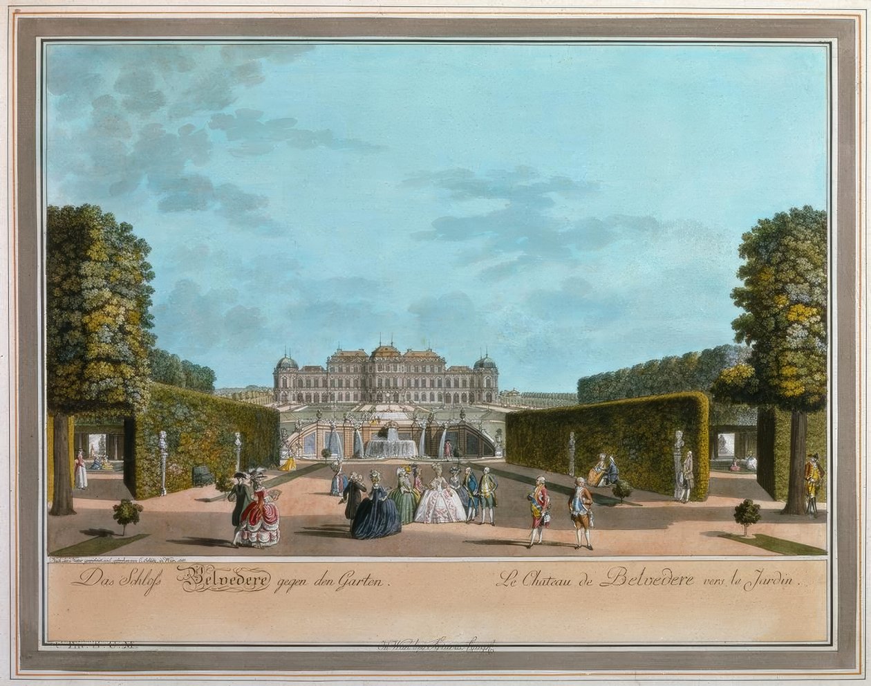 Viena, Belvedere Superior - Schütz de Carl Schütz