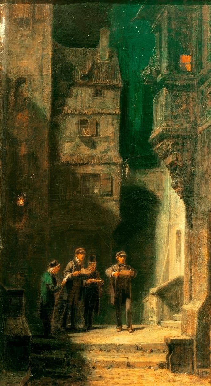 O quarteto de Carl Spitzweg