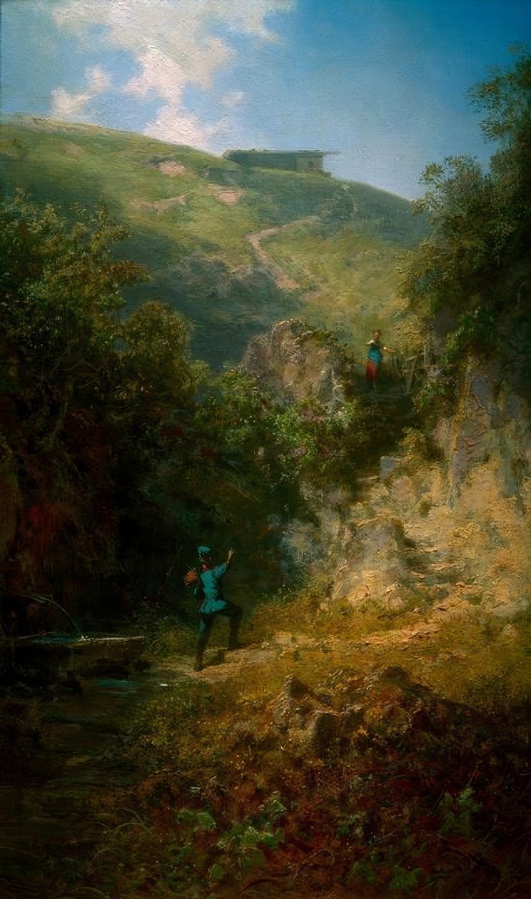 O turista de Carl Spitzweg