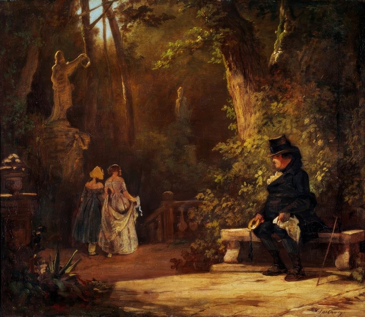 O viúvo de Carl Spitzweg