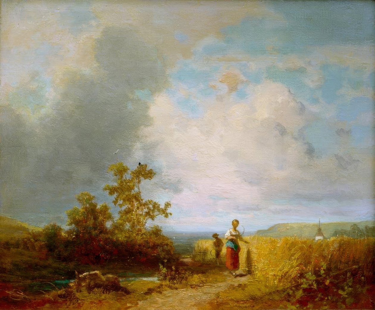 Ceifador na colheita de Carl Spitzweg