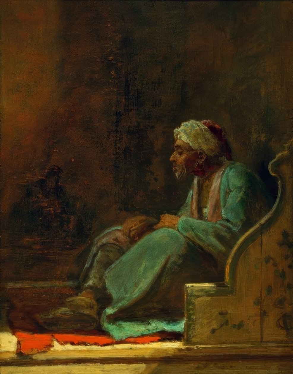 Turk sentado de Carl Spitzweg