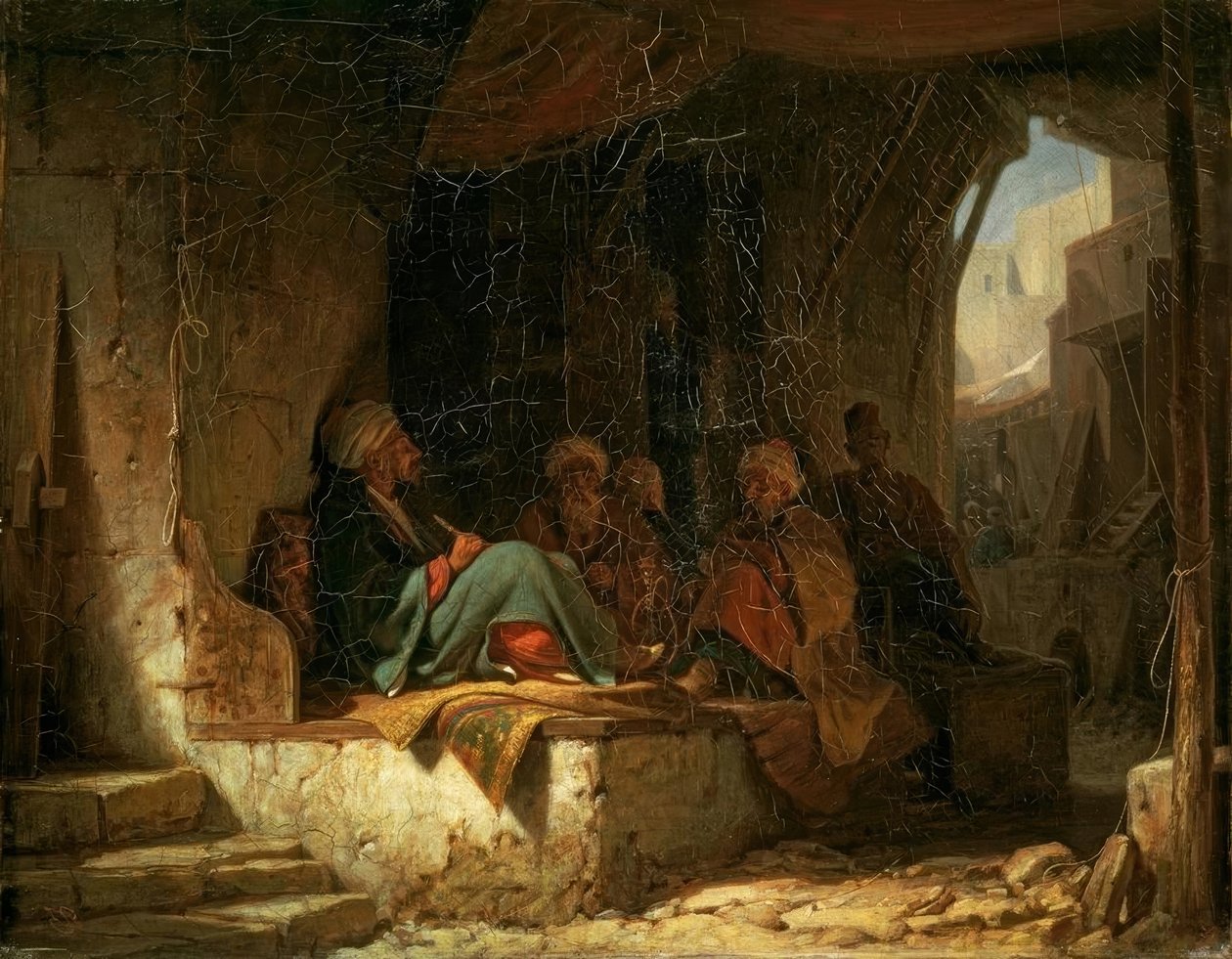 Café turco de Carl Spitzweg