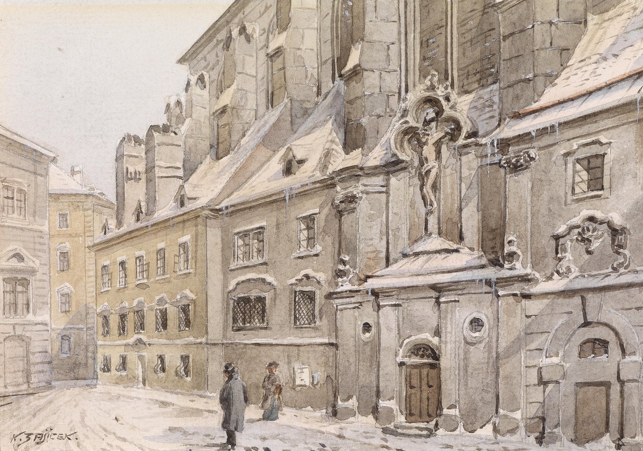 passeio de inverno de Carl Wenzel Zajicek