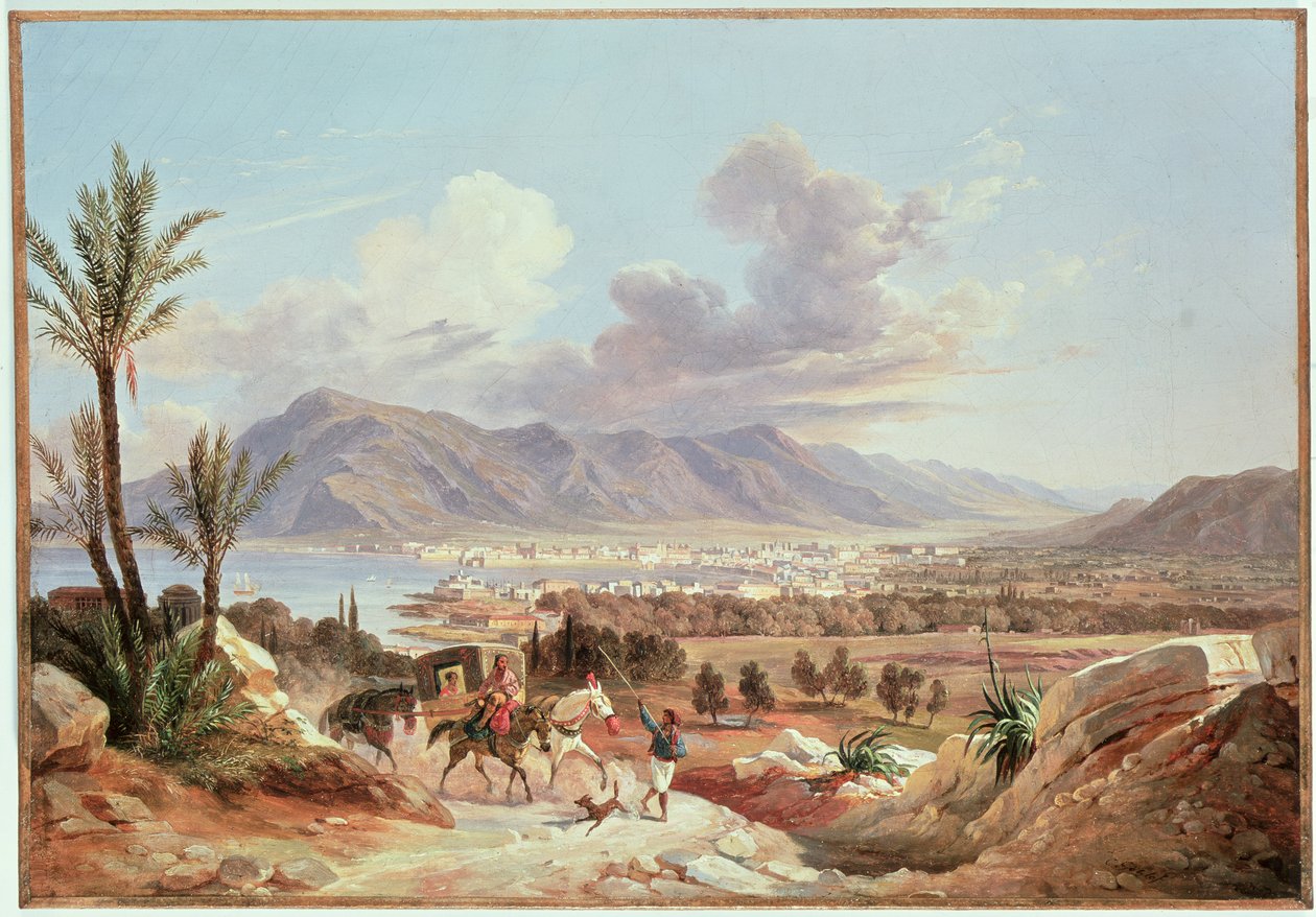 Palermo de Belmonte, c.1831 de Carl Wilhelm Goetzloff