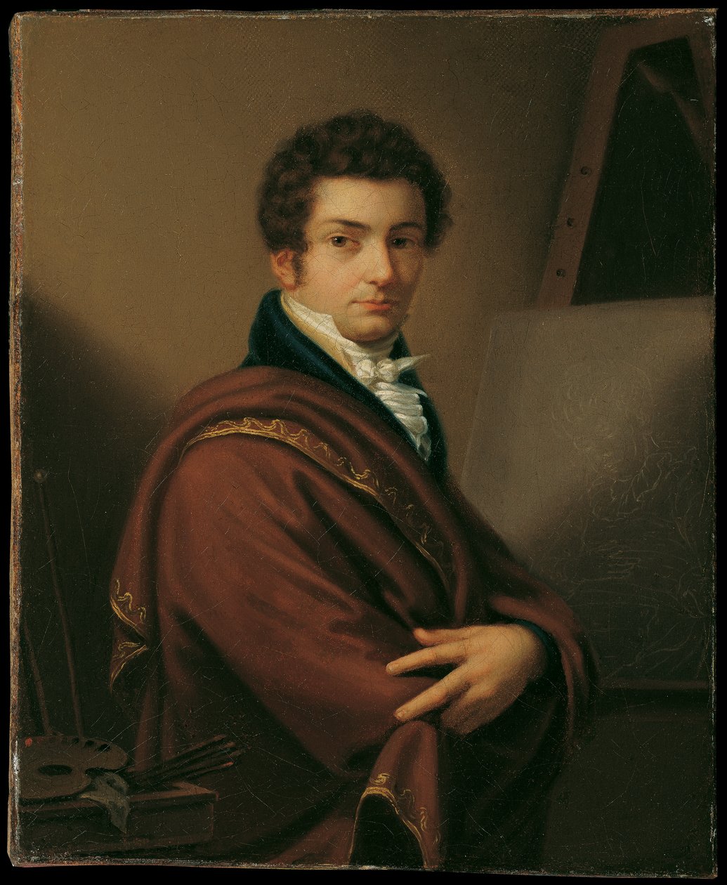 auto-retrato de Carl Agricola