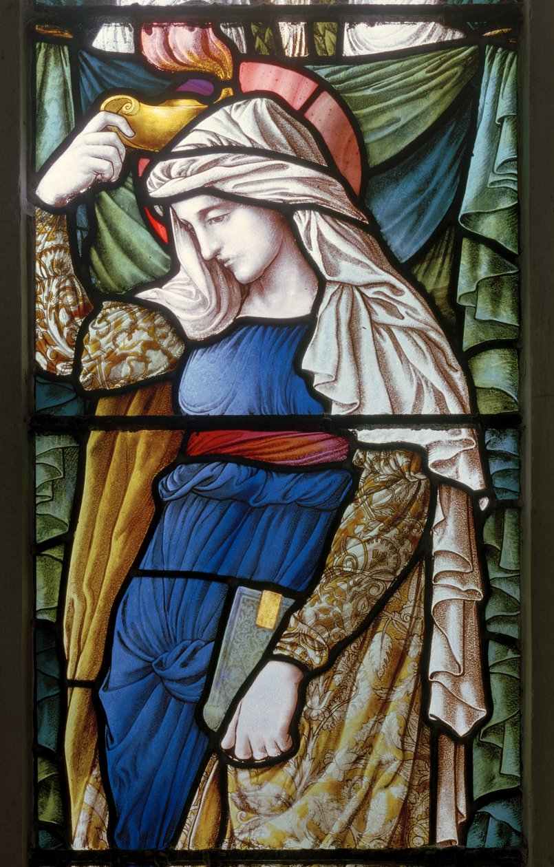 Faith, East Window 1885 (vitral) de Carl Almquist