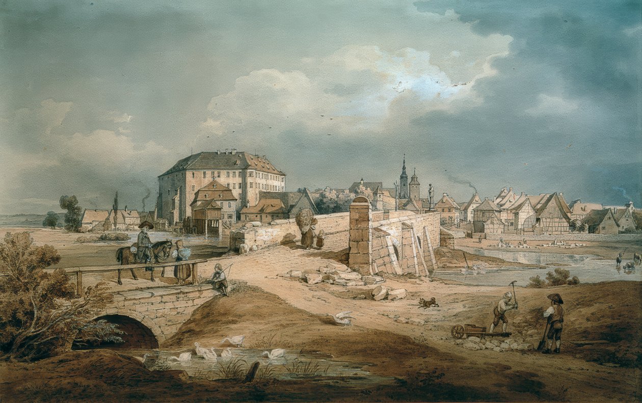 paisagem de Carl August Lebschee