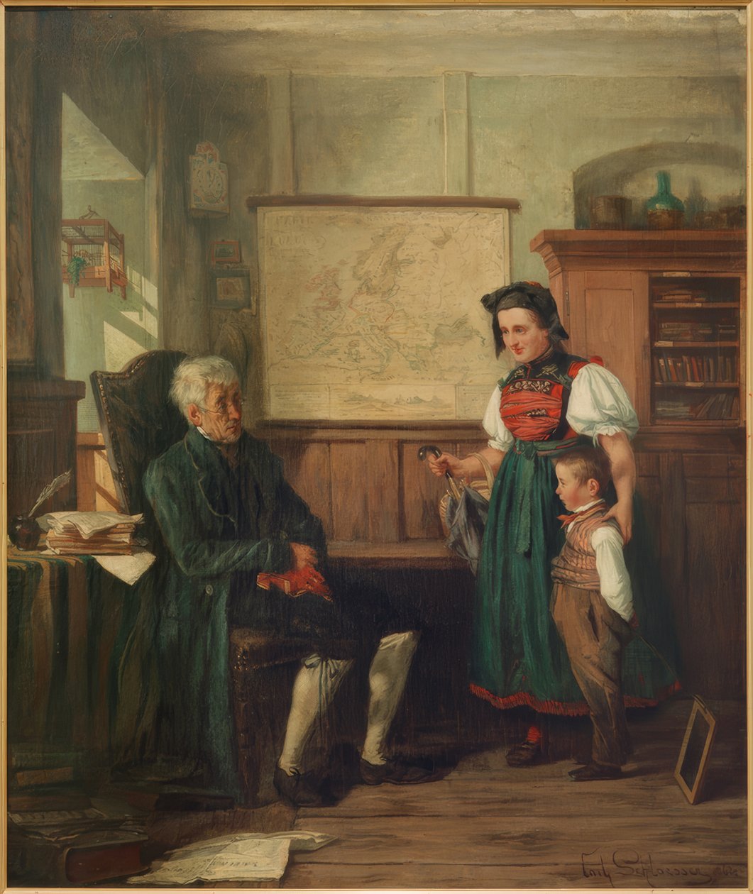 Primeira lição de Carl Bernhard Schlösser