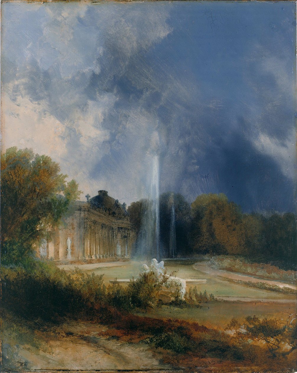 Palácio de Sanssouci de Carl Blechen