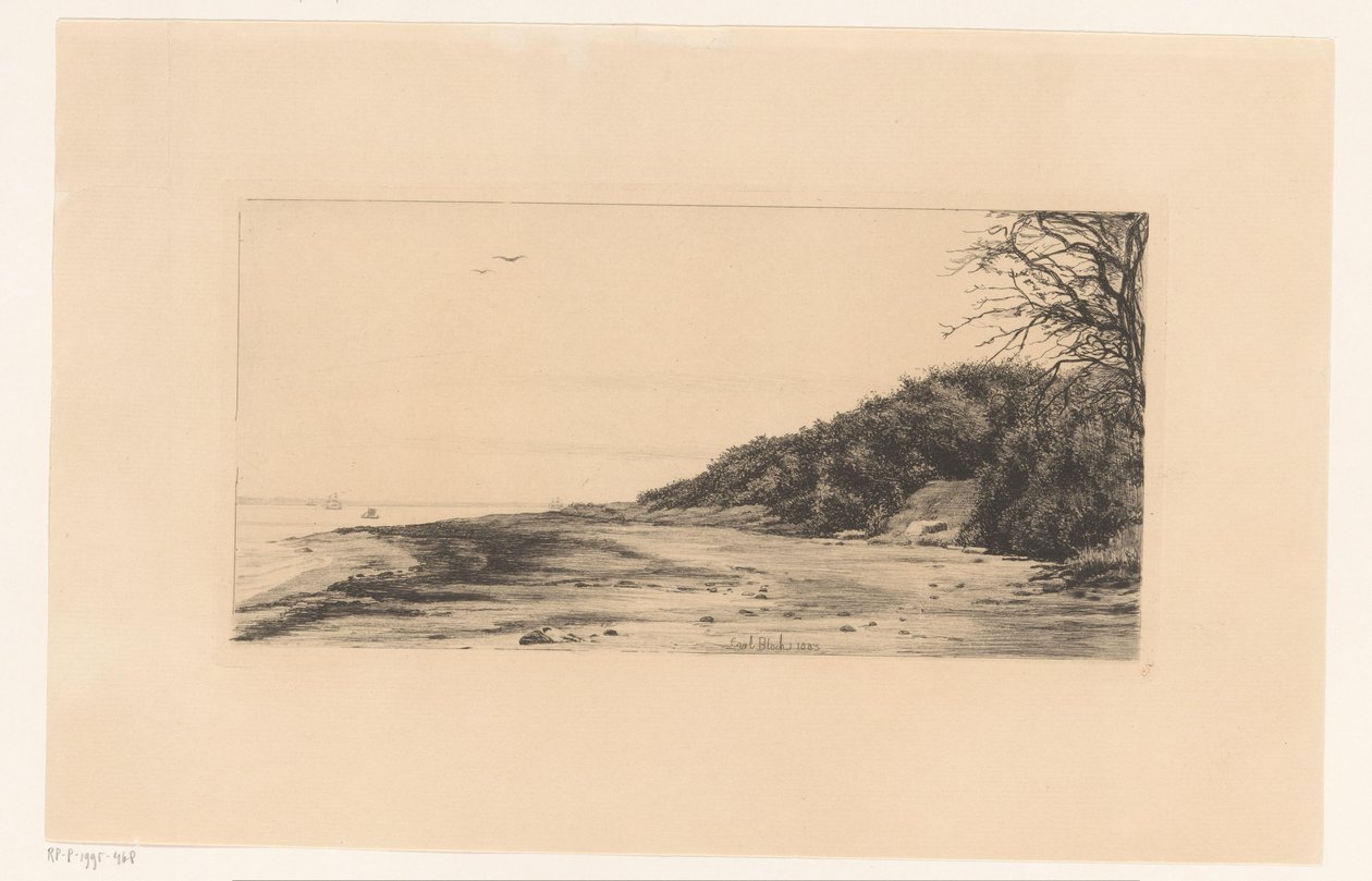 Água das lanchas Bosrand de Carl Bloch